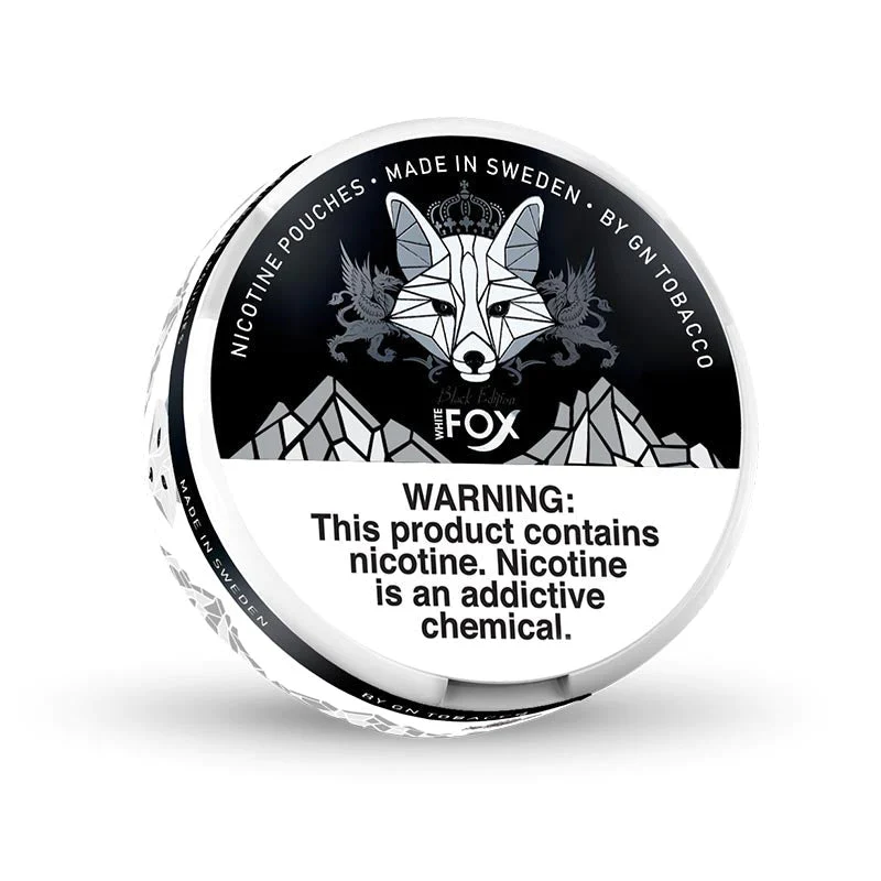 White Fox Black Edition Mint 15mg Sleeve of 10