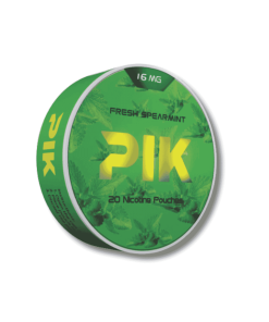 Pik Fresh Spearmint 16mg Sleeve of 5
