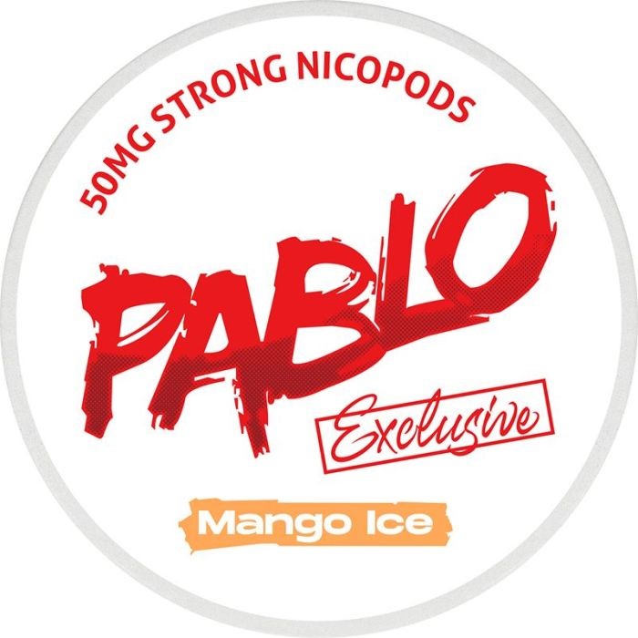  Pablo Exclusive Mango Ice 50mg Sleeve of 10