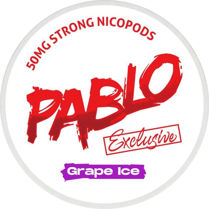  Pablo Exclusive Grape Ice 50mg Sleeve of 10