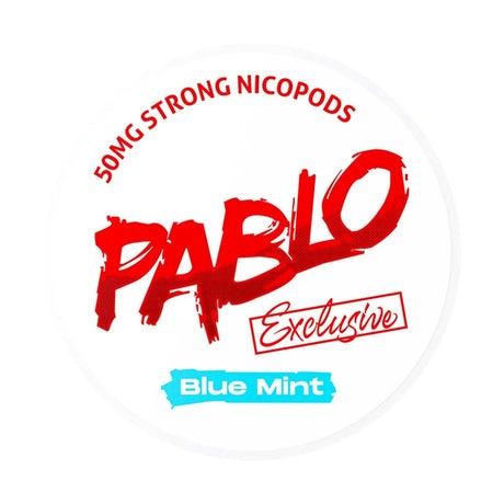  Pablo Exclusive Blue Mint 50mg Sleeve of 10