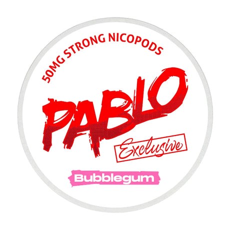  Pablo Exclusive Bubblegum 50mg Sleeve of 10