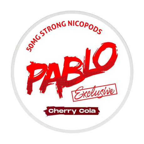  Pablo Exclusive Cherry Cola 50mg Sleeve of 10