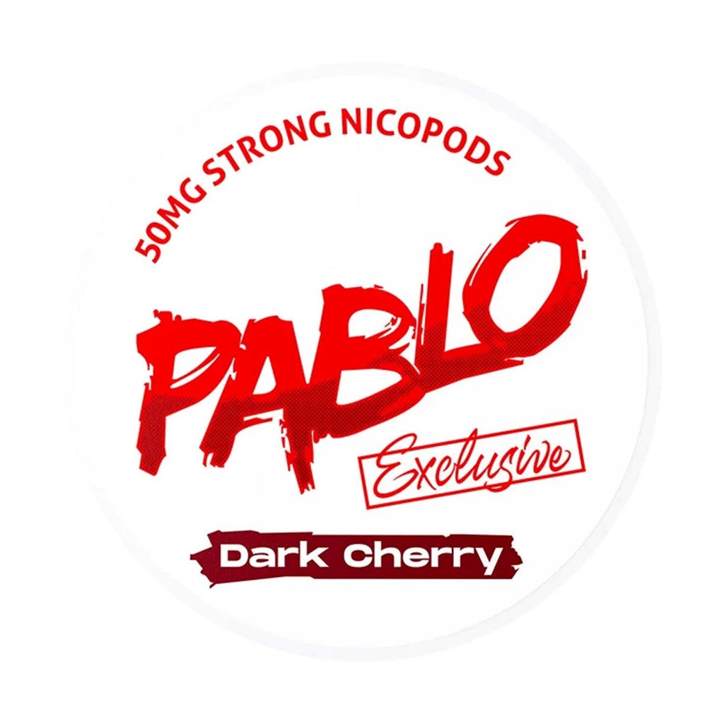  Pablo Exclusive Dark Cherry 50mg Sleeve of 10