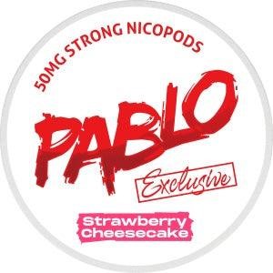  Pablo Exclusive Strawberry Cheesecake 50mg Sleeve of 10