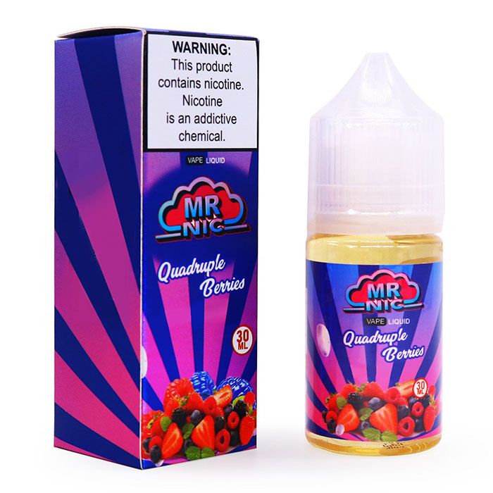 Quadruple Berries 30ML Mr. Nic Salt E-Liquid