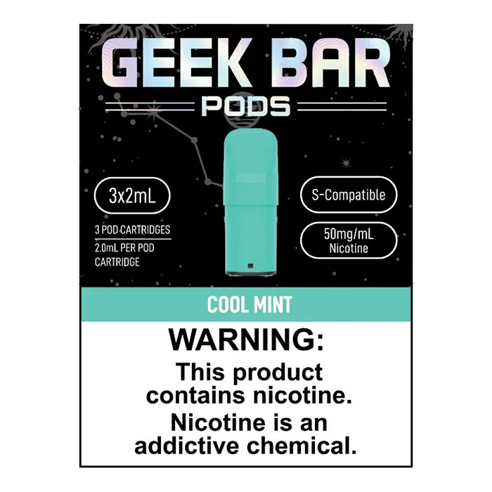 Cool Mint Geek Bar Pods Ct-5