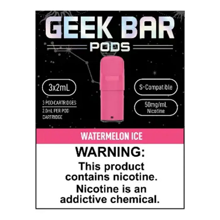 Watermelon Ice Geek Bar Pods Ct-5