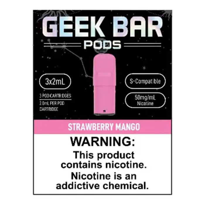 Strawberry Mango Geek Bar Pods Ct-5