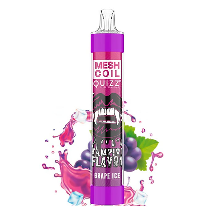 Grape Ice Disposable Vapes 4000 Puffs Display of 10