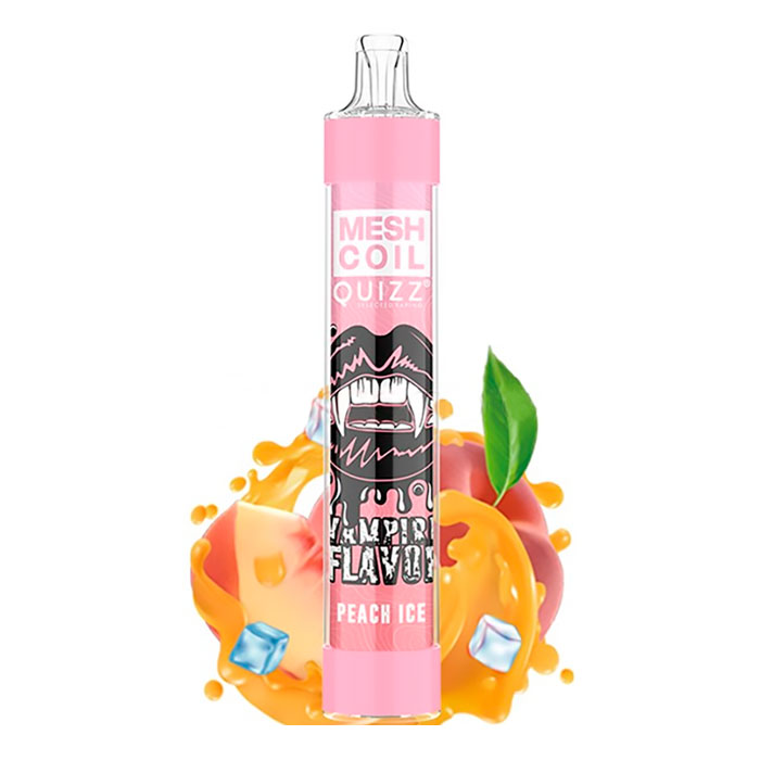 Peach Ice Disposable Vapes 4000 Puffs Display of 10