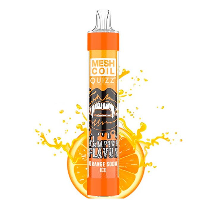 Orange Soda Ice Disposable Vapes 4000 Puffs Display of 10