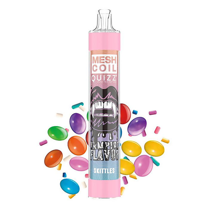 Skittles Ice Disposable Vapes 4000 Puffs Display of 10