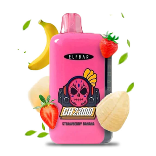 Strawberry Banana Elfbar GH23000 Puffs Disposable Vape Ct-10