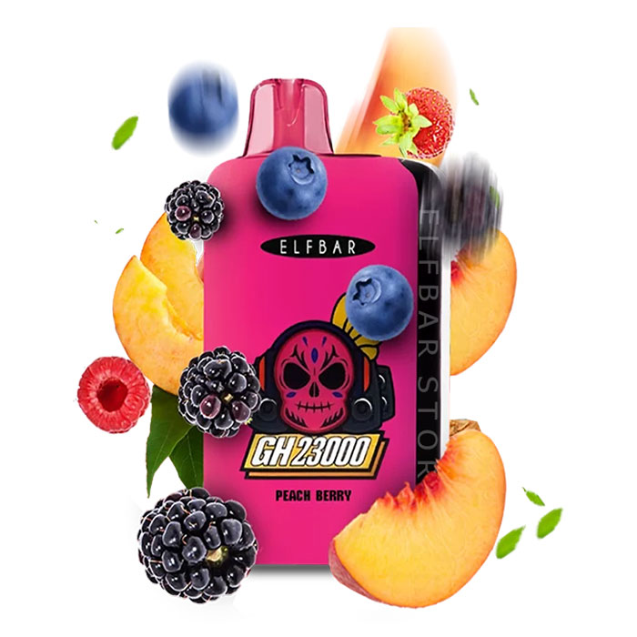 Green Plum Sour Lime Elfbar GH23000 Puffs Disposable Vape Ct-10