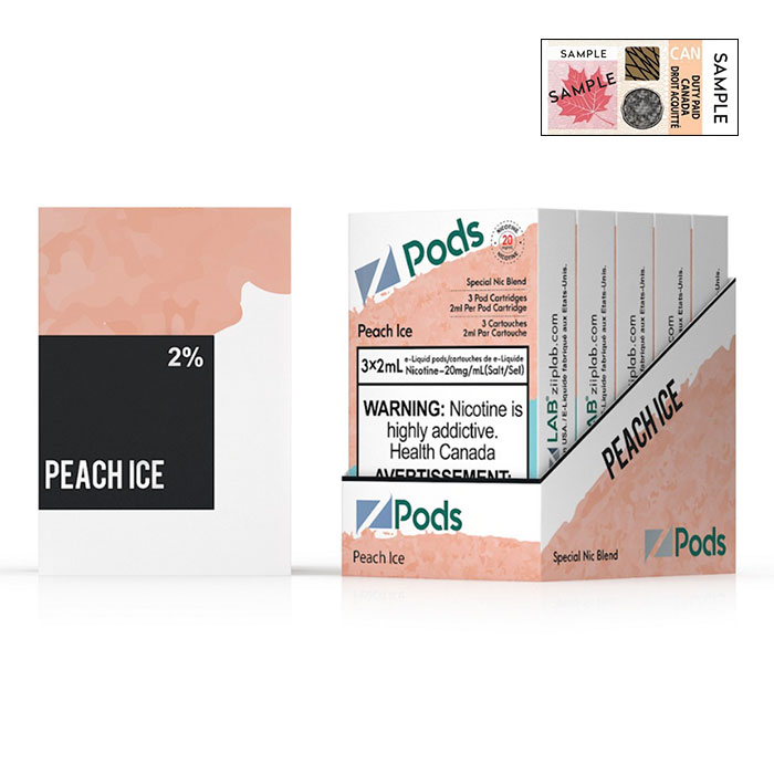 Z Pods 5% Nic Peach Watermelon Special Edition Ct 5
