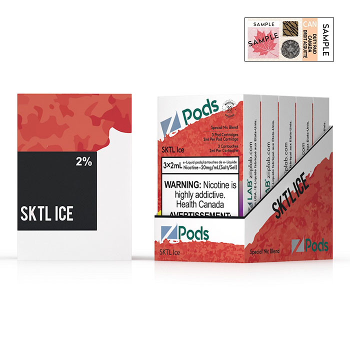 Z Pods 5% Nic Sktl Ice Special Edition Ct 5