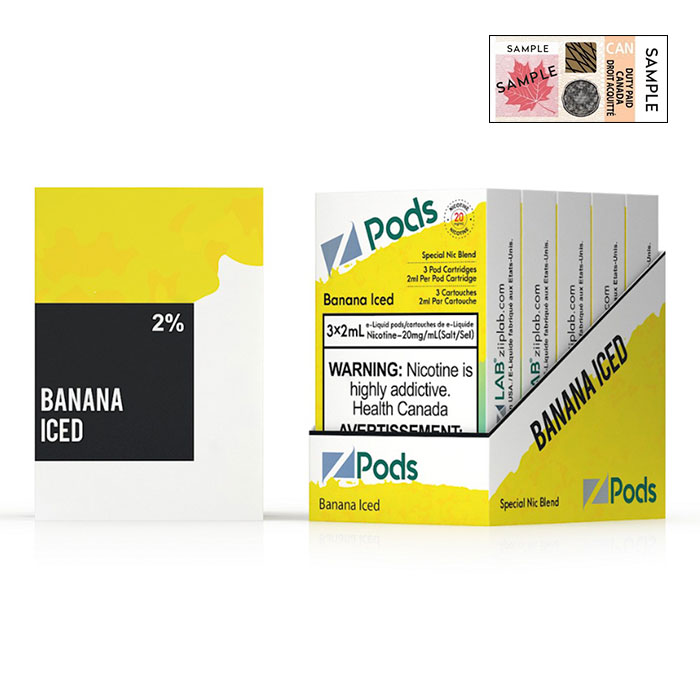 Z Pods 5% Nic Banana Special Edition Ct 5