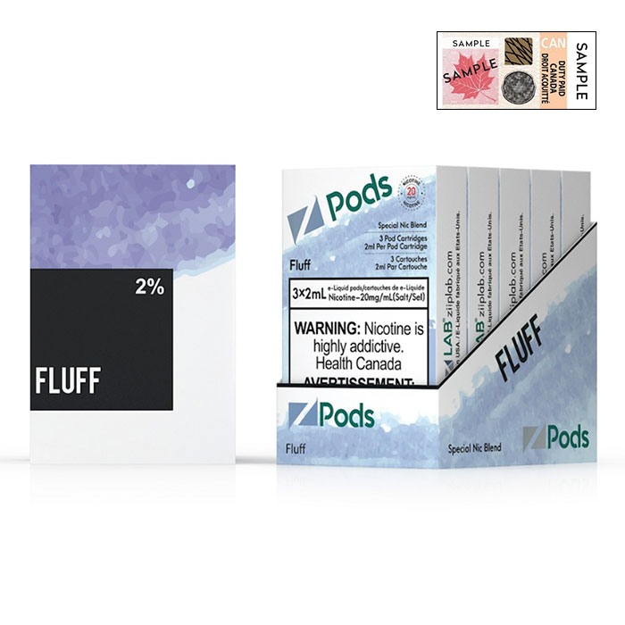 Z Pods 5% Nic Cotton Fluff Special Edition Ct 5