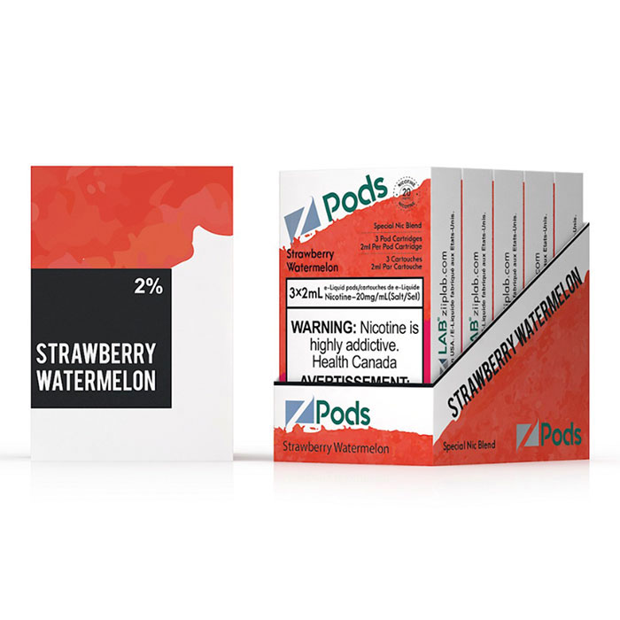 Z Pods 5% Nic Strawberry Watermelon Special Edition Ct 5