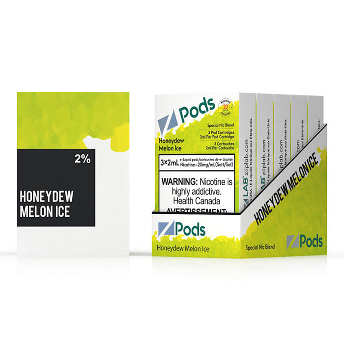 Z Pods 5% Nic Honeydew Melon Ice Special Edition Ct 5