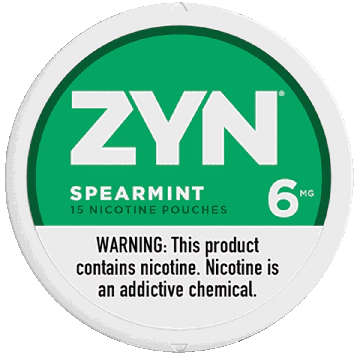 ZYN Spearmint 6mg Sleeve of 5