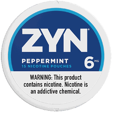 ZYN Peppermint 6mg Sleeve of 5