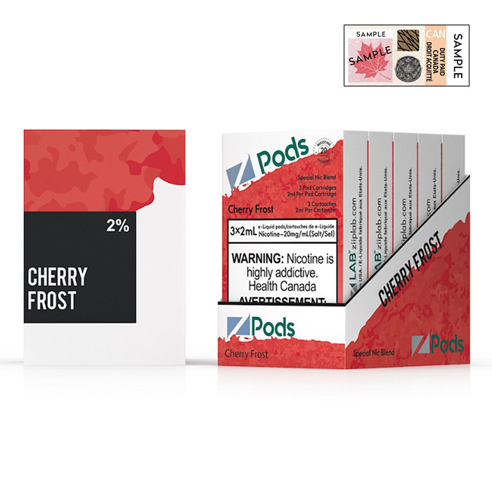 Z Pods 5% Nic Cherry Frost Special Edition Ct 5