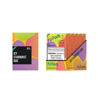 Z Pods 5% Nic Icy Starburst Duo Special Edition Ct 5