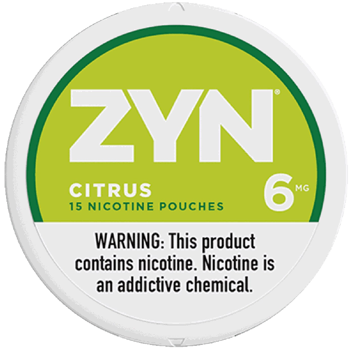 ZYN Citrus 6mg Sleeve of 5