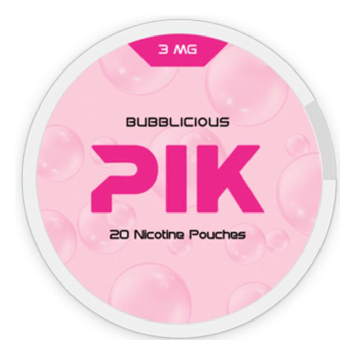 Pik Bubblicious 16mg Sleeve of 5