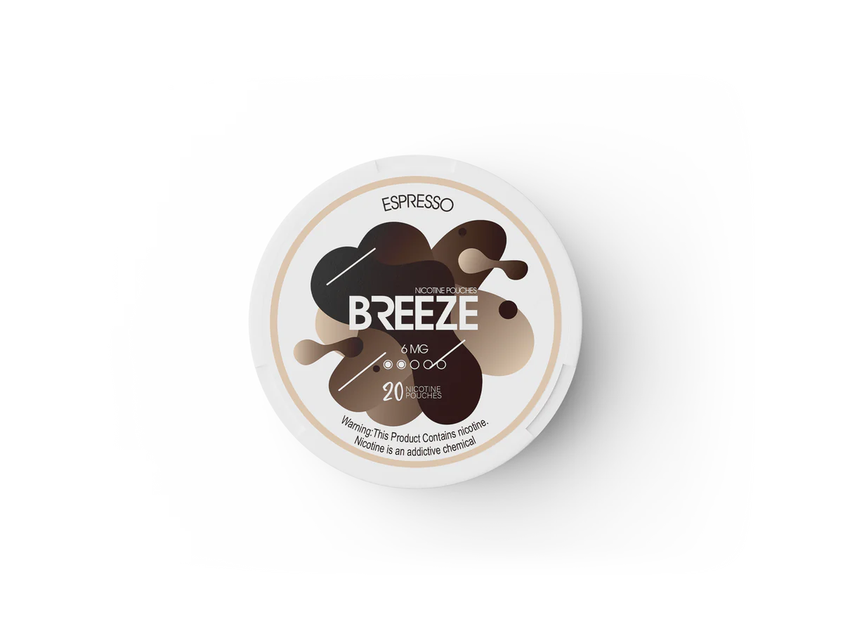 Espresso 15mg Breeze Nictone Pouch Sleeve of 5