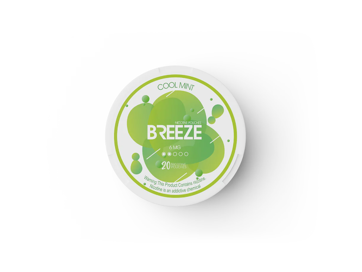 Cool Mint 15mg Breeze Nictone Pouch Sleeve of 5