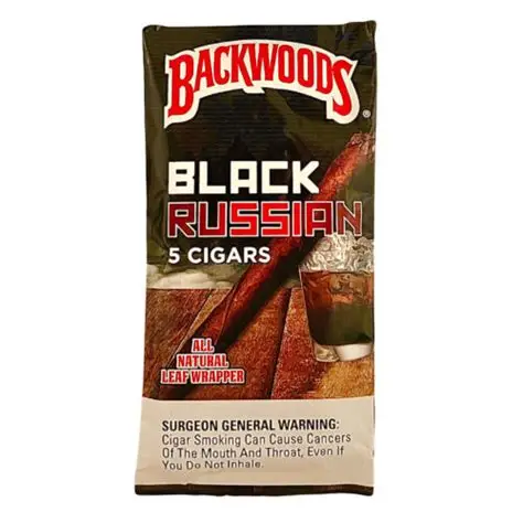 Black Russian Backwoods Cigars Ct-8
