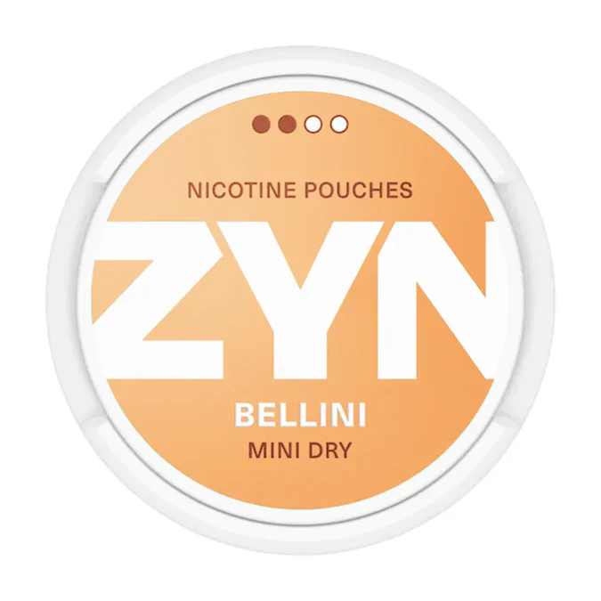 Zyn Eu Peach Bellini 9mg Sleeve of 5