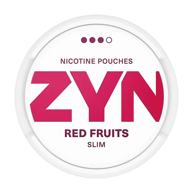 Zyn Eu Red Fruits 9mg Sleeve of 5