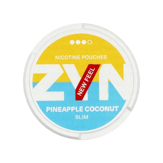Zyn Eu Pineapple Coconut 9mg Sleeve of 5