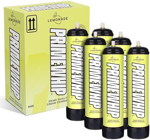 Lemonade Prime Whip 640g/0.95L Whipped Cream Charger