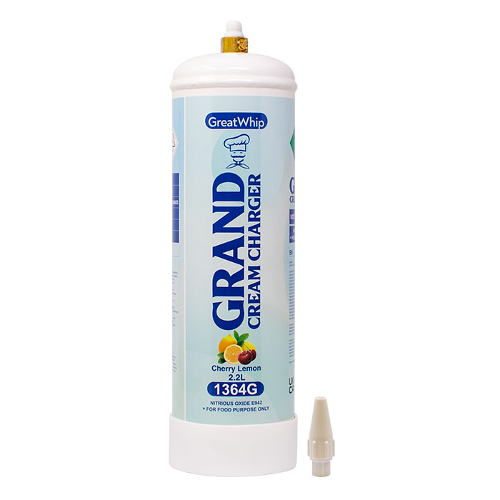 Cherry Lemon N2O Grand Cream Charger 1364g/2.2L
