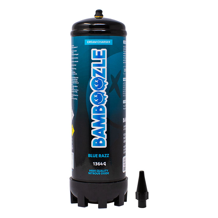 Blue Razz Bamboozle N2O Whipped Cream Charger 1364g/2.2L