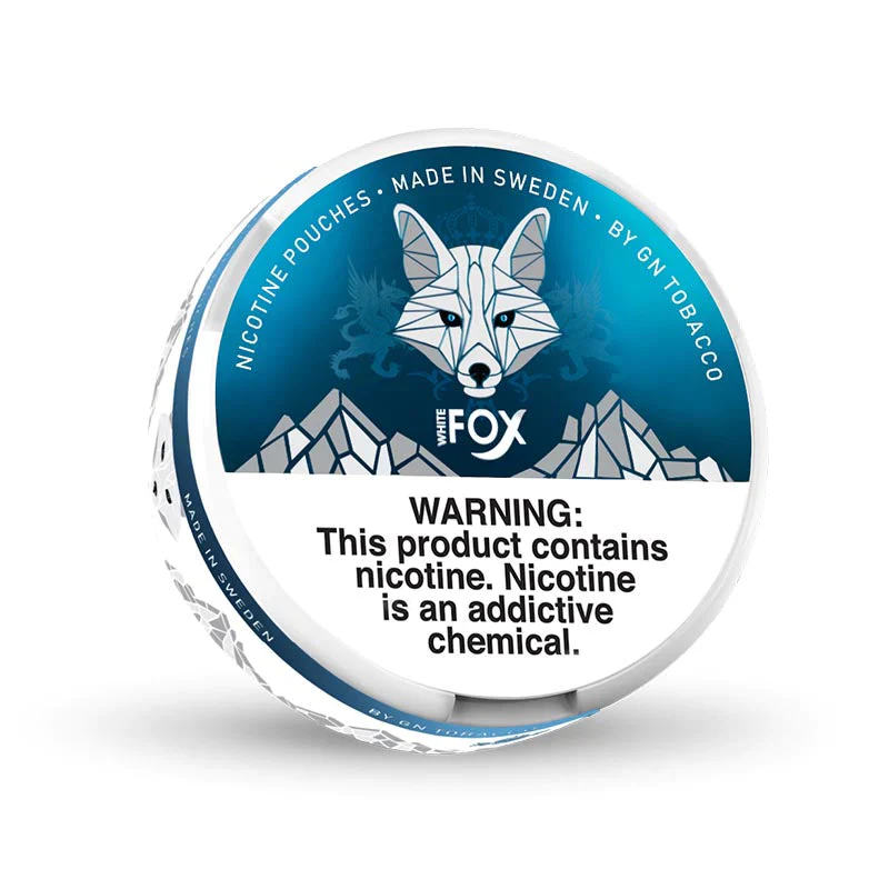 White Fox Apple Mint  15mg Sleeve of 10