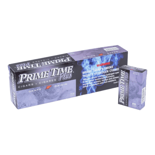 Prime Time Grape Cigars Display of 10 