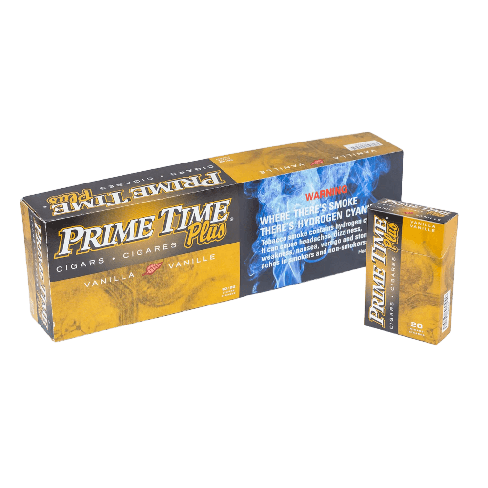 Prime Time Vanilla Cigars Display of 10 