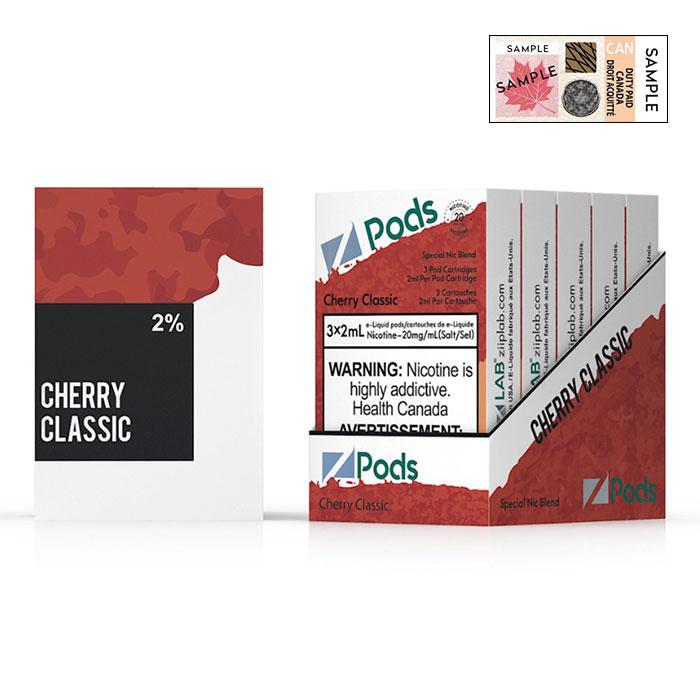 Z Pods 5% Nic Cherry Cola Special Edition Ct 5