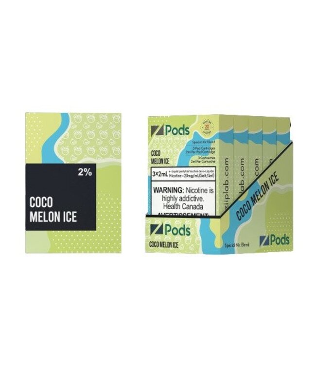 Z Pods 5% Nic Coco Melon Ice Special Edition Ct 5