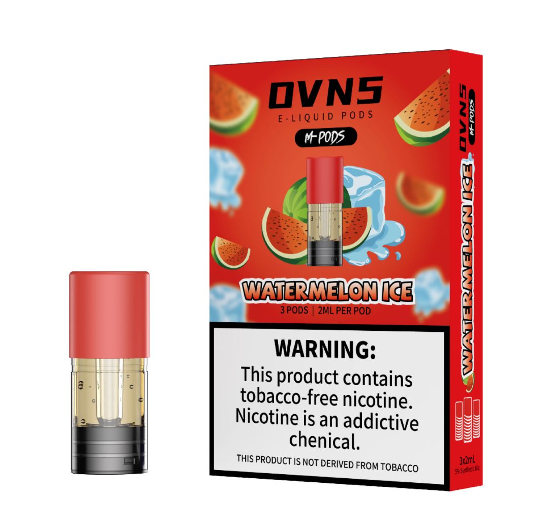 Watermelon Ice Foot 5% Nic Ovns E-Liquid Pods