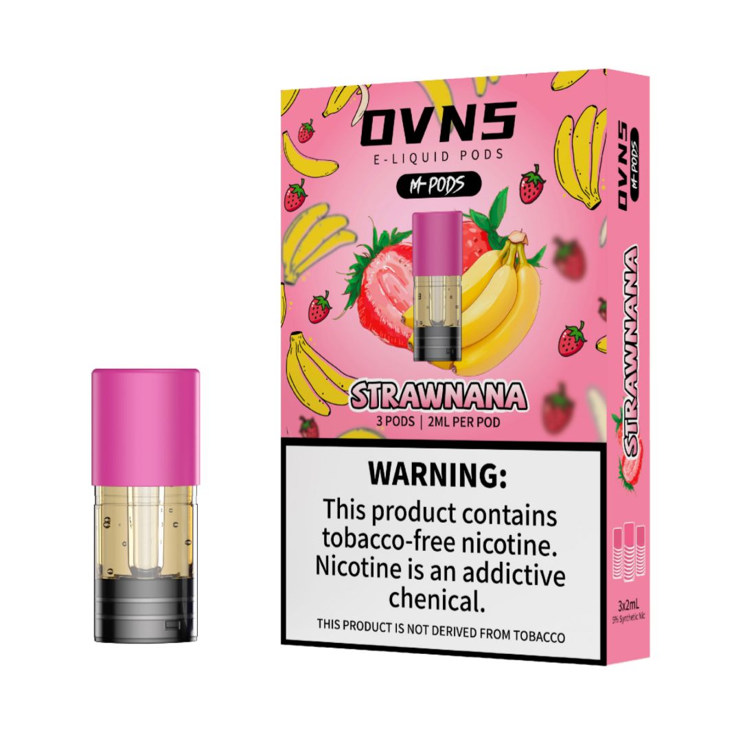 Strawnana Foot 5% Nic Ovns E-Liquid Pods
