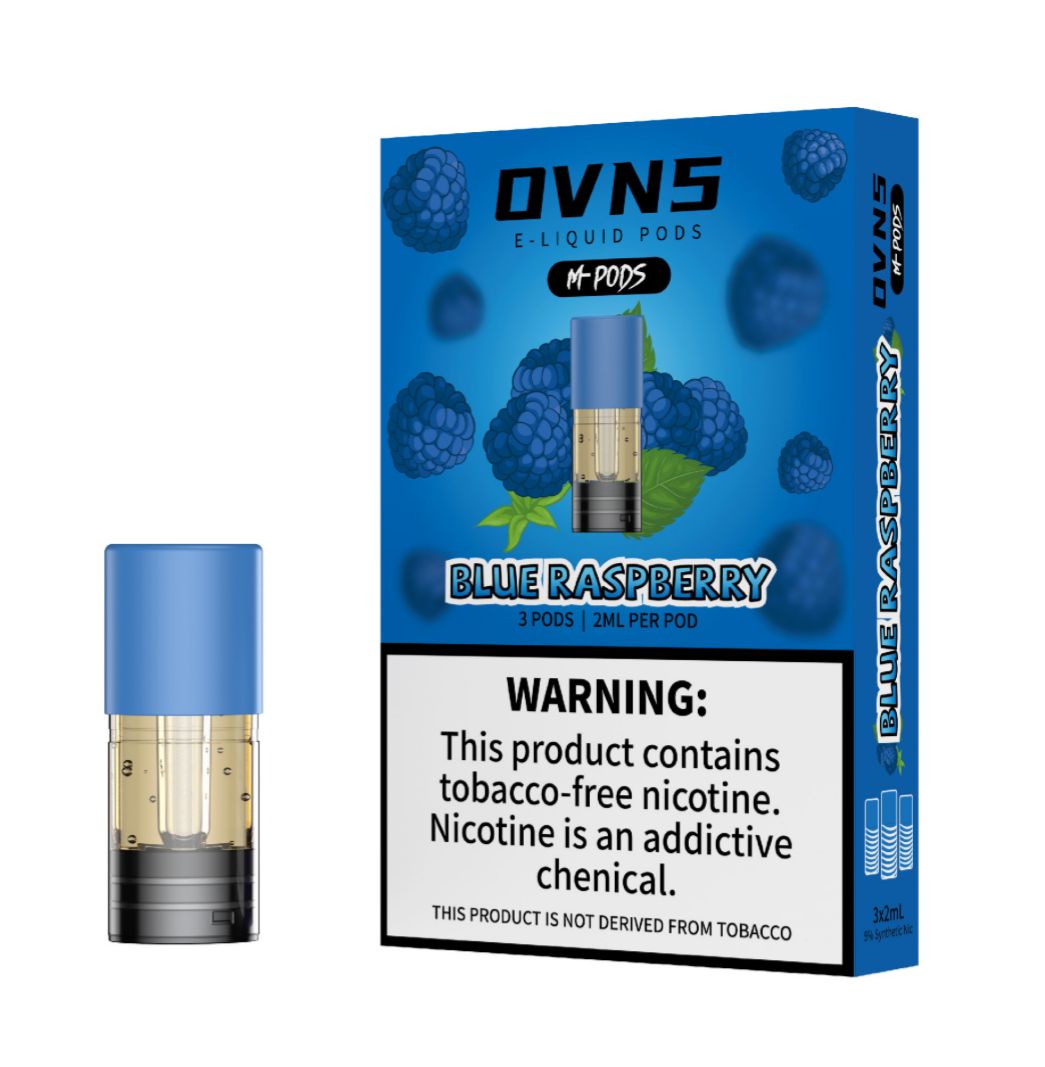 Blue Raspberry Foot 5% Nic Ovns E-Liquid Pods