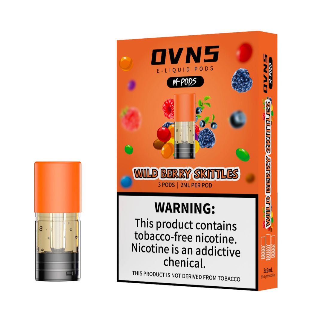 Wild Berry Skittles Foot 5% Nic Ovns E-Liquid Pods