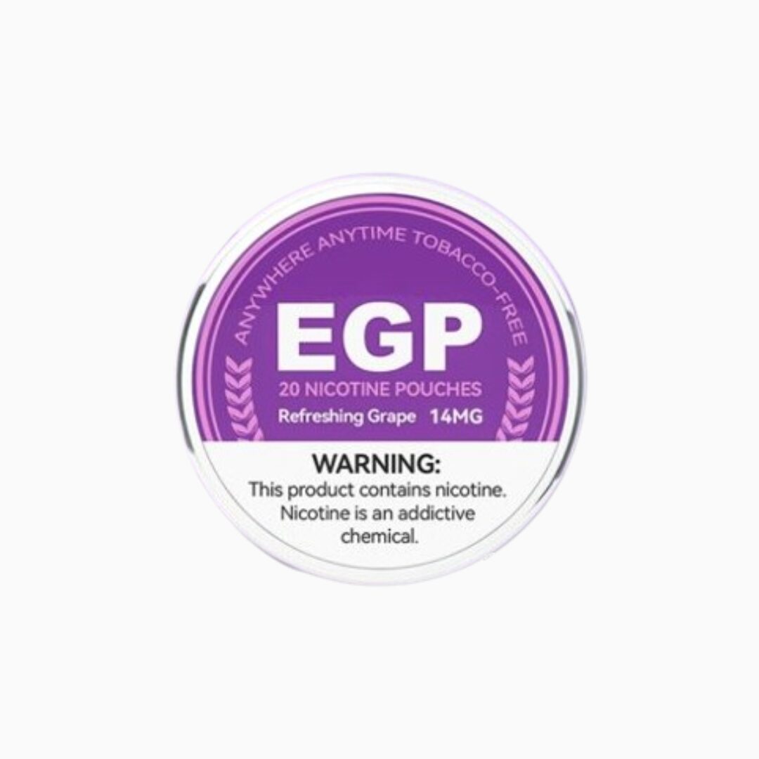 Refreshing Grape 14mg EGP Nicotine Pouch Sleeve of 5